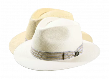 Panamahut Traveler mit gestreiften Hutband