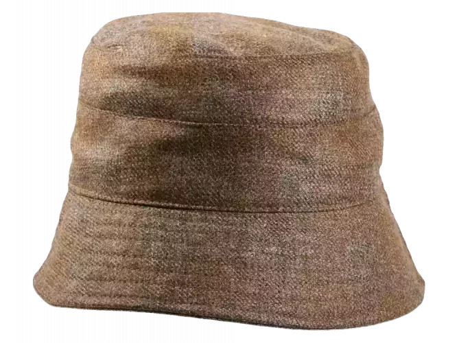 Bucket Hut aus Wolle in der Farbe Zimt