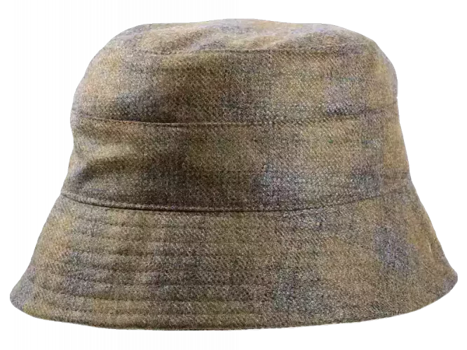Bucket Hut aus Wolle in der Farbe Stein