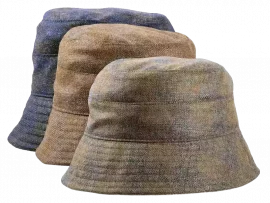 Bucket Hut aus Wolle