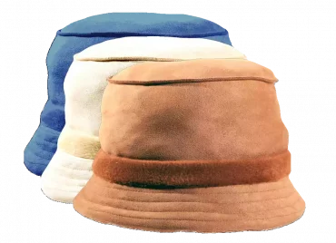Bucket Hut im Alcantara Look