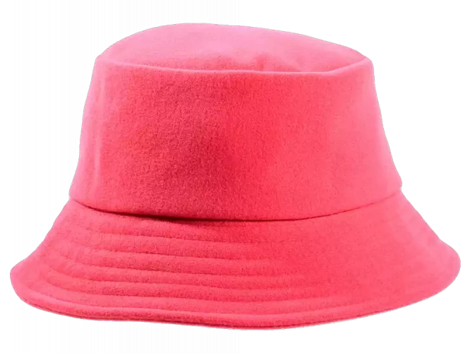 Bucket Hut Wolle in der Farbe Pink