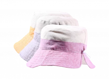 Bucket Hut oder Aufschlaghut in drei Farben
