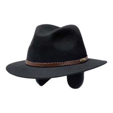 Cityhut Crushable Wollfilz mit Lederband