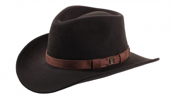 Cowboyhut aus wetterfesten Filz