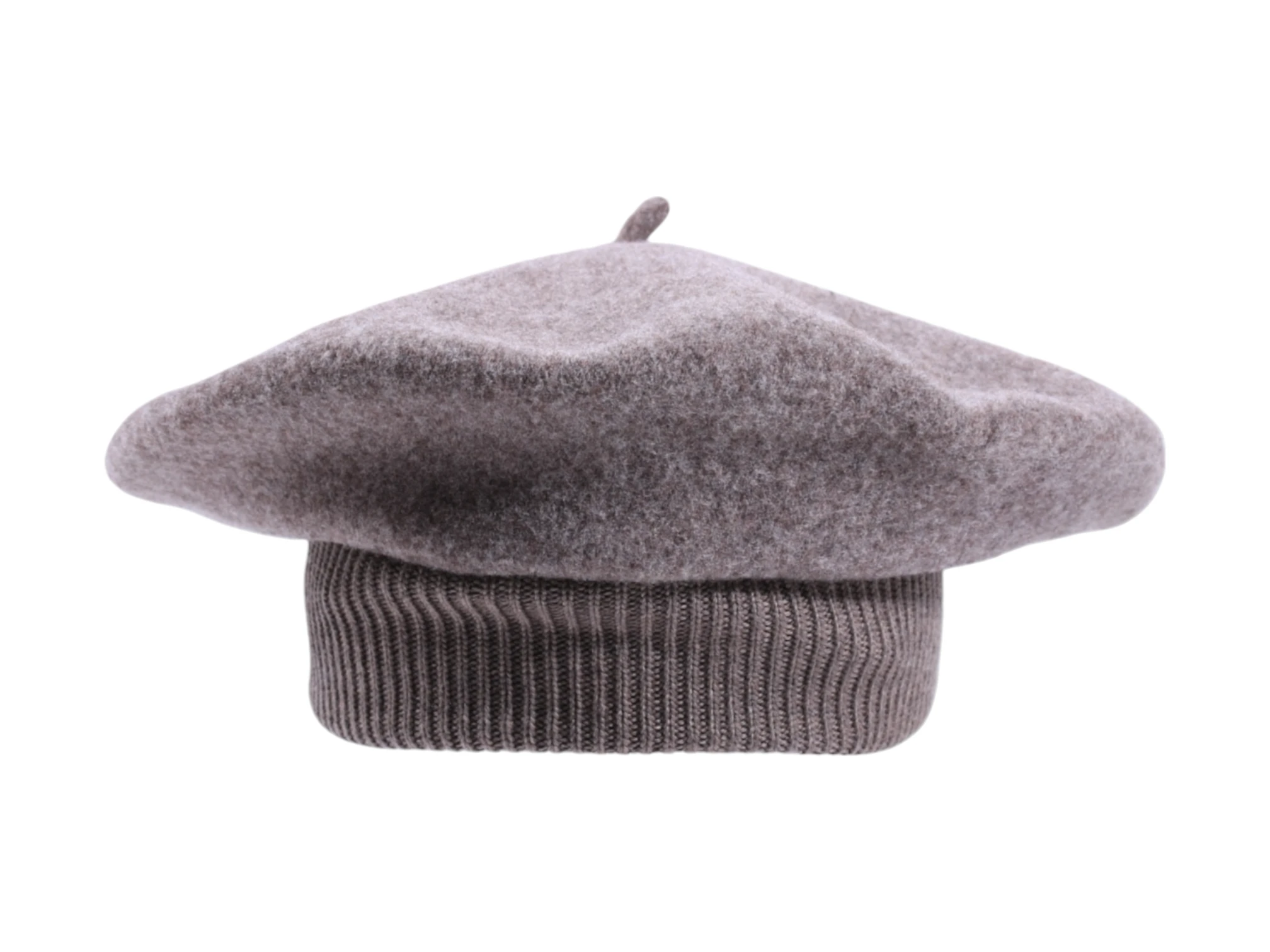 Béret Merino mit Wollkragen – Bild 2