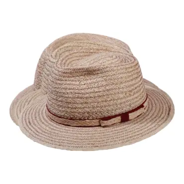 City Strohhut Freiamt GnadenthalerIn aus Raffia mit Rebsband und Masche