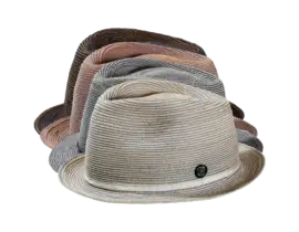 Strohhut Player Hanf formbar