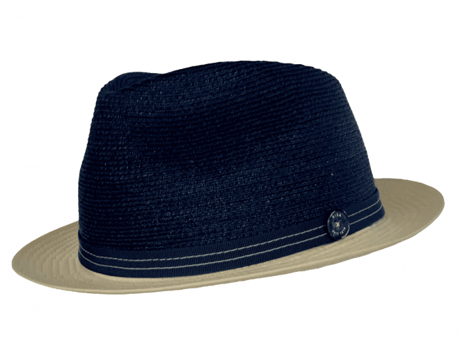 TRILBY  “AZZURRO„ HANF/LEINEN