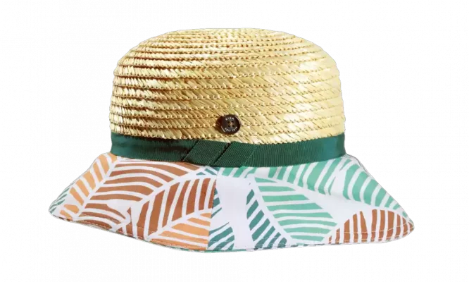 Strohhut Cloche Summer Love