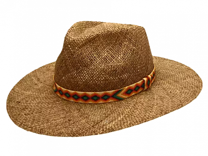 Western Strohhut "Sioux" aus Seegras – Bild 3