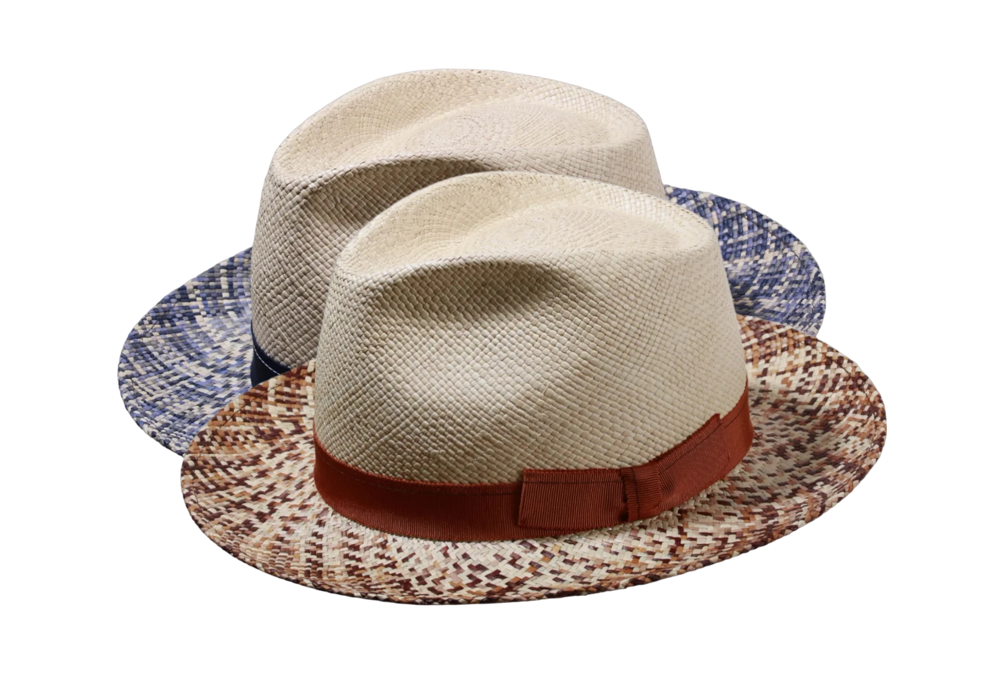 Panamahut Fedora/Bogart mit Klapprand