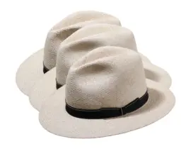 Panamahut City Twisted natur mit schwarzem Rebsband – klassische Sommerhutform