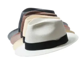 Panamahut Trilby Classic – eleganter Sommerhut mit Masche aus echtem Panama