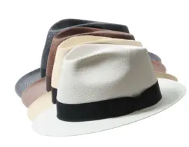 Panamahut Trilby Classic – eleganter Sommerhut mit Masche aus echtem Panama