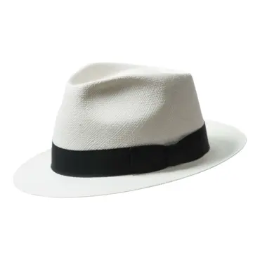 Panamahut Trilby Classic – eleganter Sommerhut mit Masche aus echtem Panama