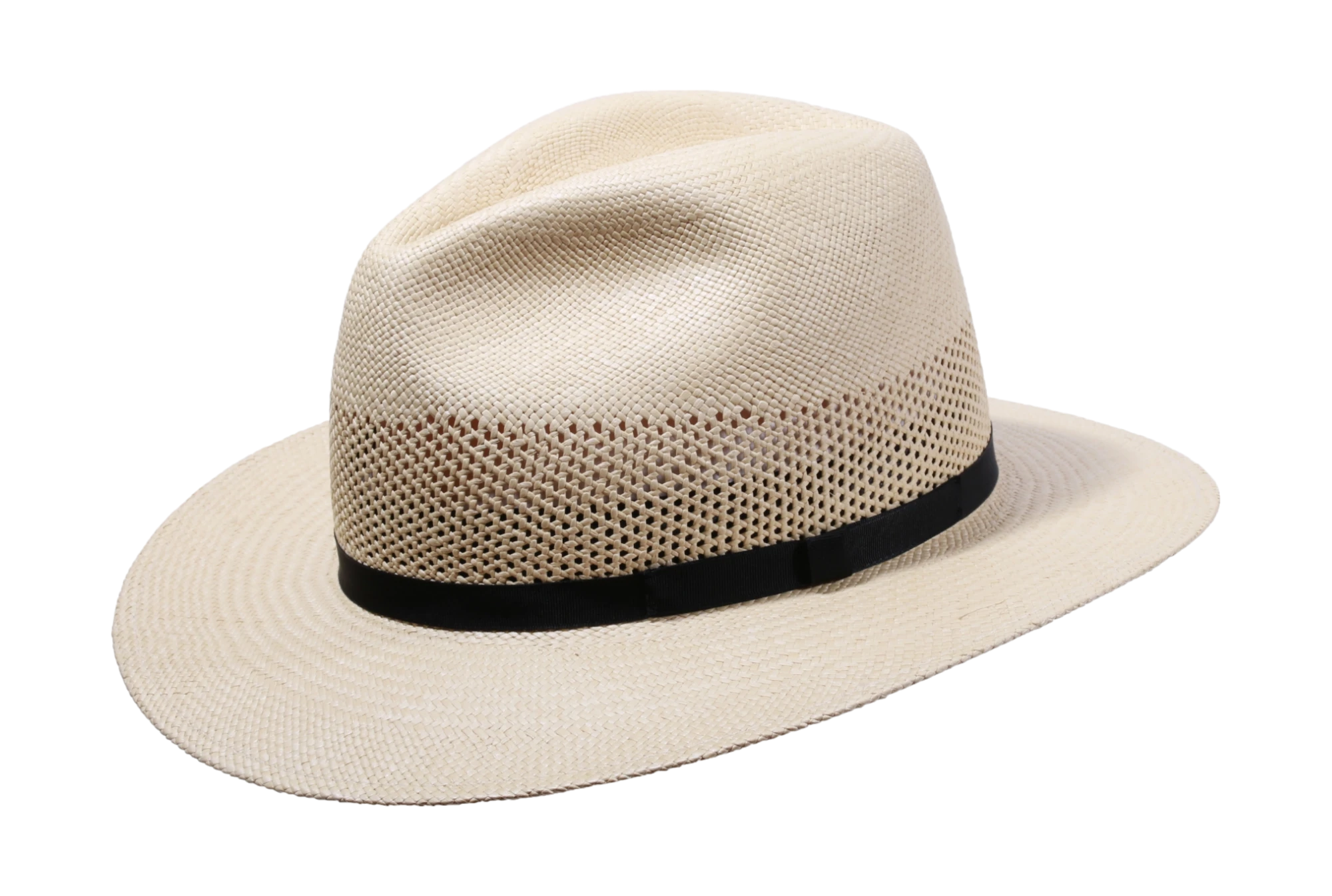 Panamahut City ventiliert #3 "Hutband Schwarz, Braun oder Blau" – Bild 6