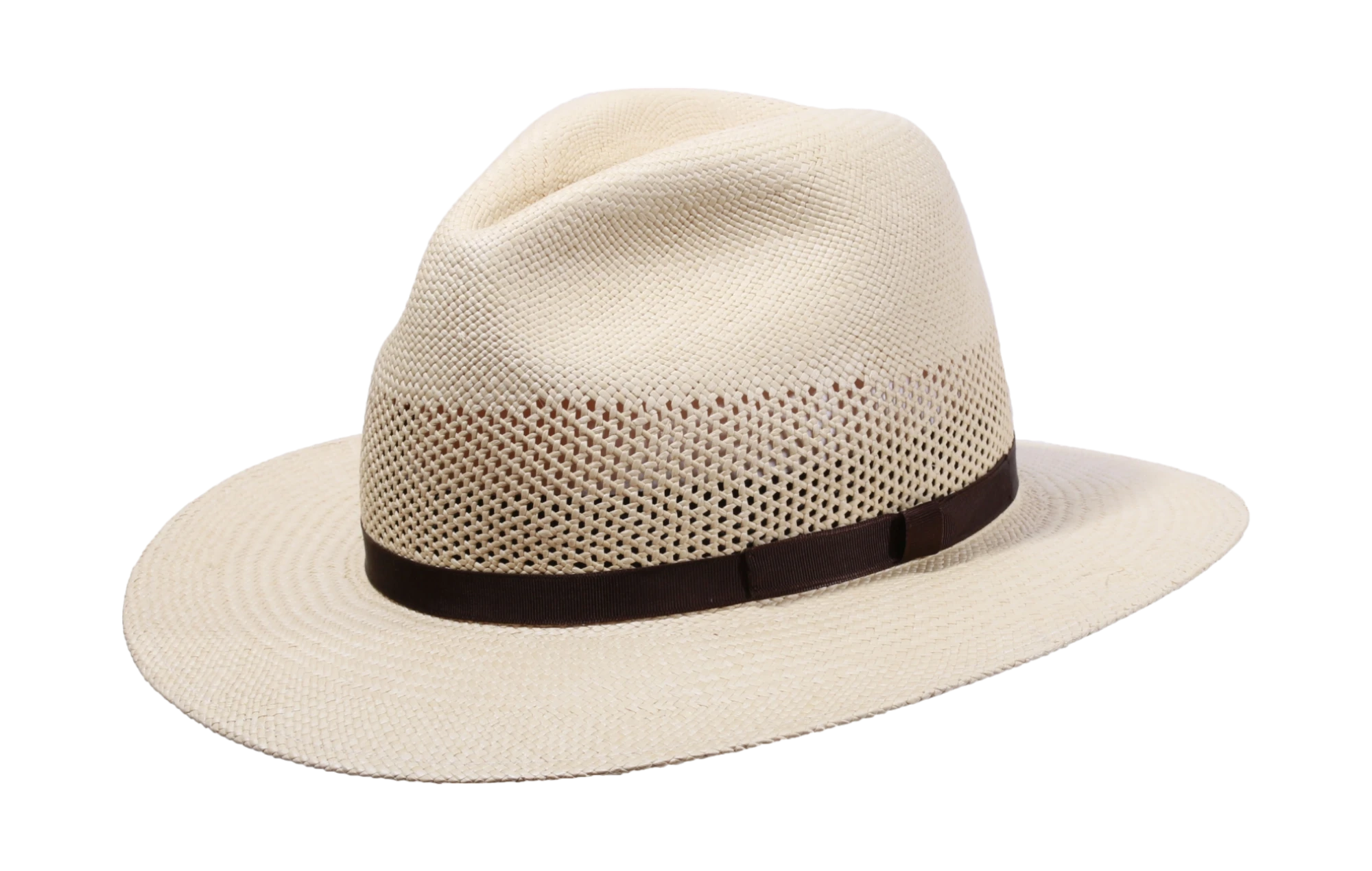 Panamahut City ventiliert #3 "Hutband Schwarz, Braun oder Blau" – Bild 4