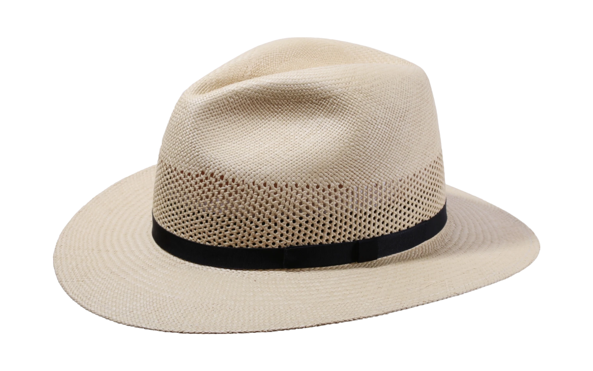 Panamahut City ventiliert #3 "Hutband Schwarz, Braun oder Blau" – Bild 2