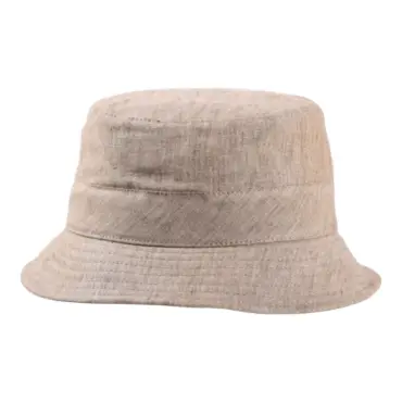 Bucket Sommerhut Leinen extra fein