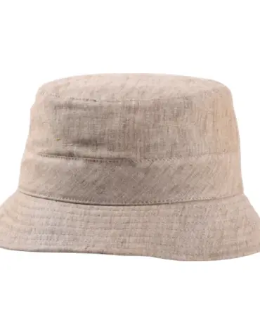 Bucket Sommerhut Leinen extra fein