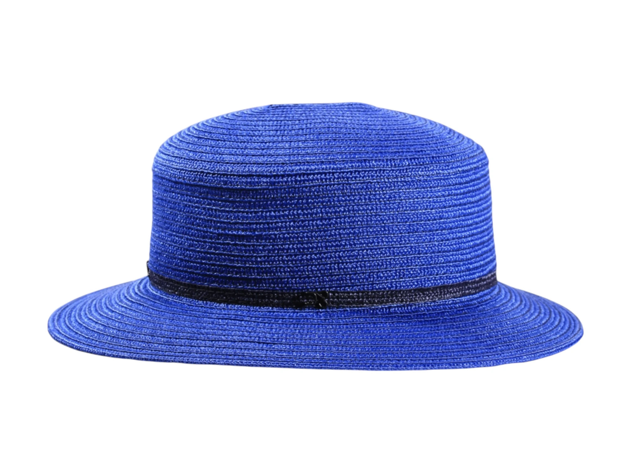 Damencloche aus Bast in vier Farbvarianten mit rollbarer Funktion