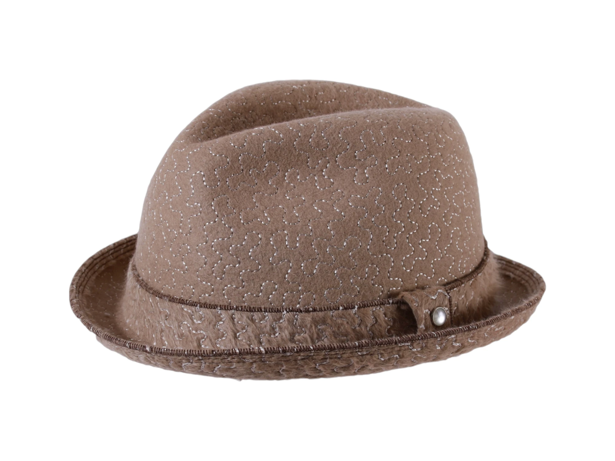 Haarfilzhut Player Melousine bestickt – Bild 2