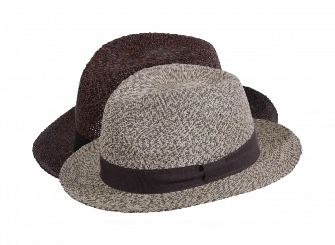 Sommerhut Fedora gesprenkelt
