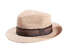 Strohhut Bogart "Rustikal Raffia"