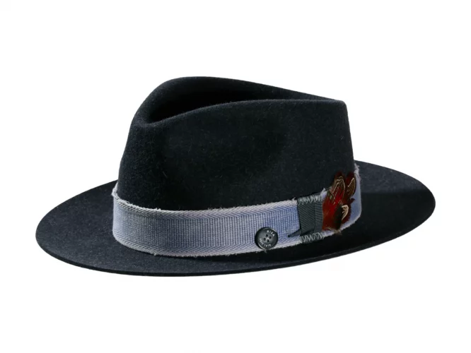 Fedora Bogart Stichelhaar Rugged Jeans – Bild 4