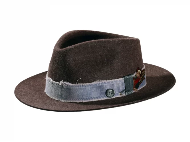 Fedora Bogart Stichelhaar Rugged Jeans – Bild 3