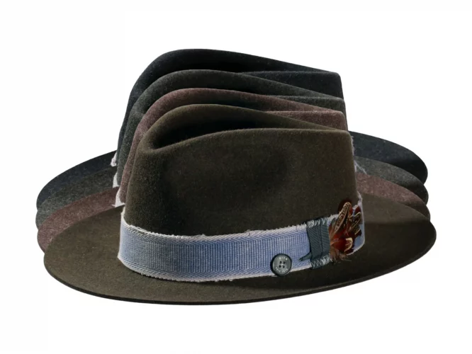 Fedora Bogart Stichelhaar Rugged Jeans