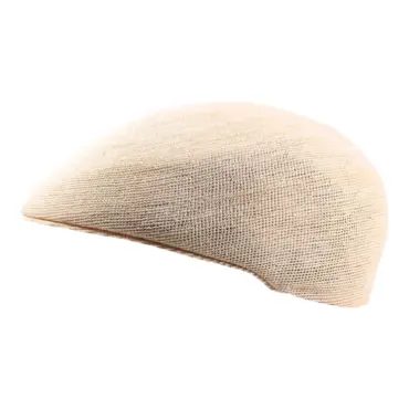 Panamamütze Flatcap naturfarben aus echtem Panama Grad 10