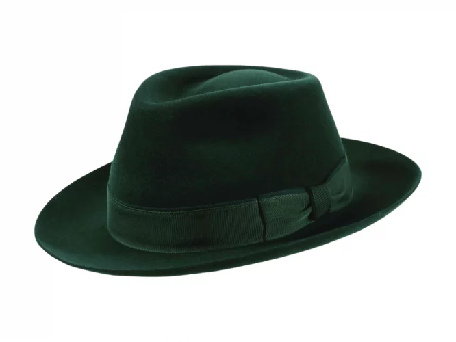 Haarfilzhut Velours in Fedora Style – Bild 8