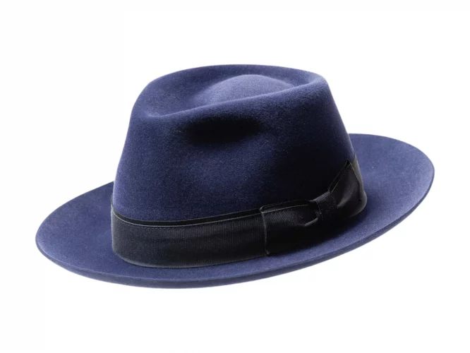 Haarfilzhut Velours in Fedora Style – Bild 4