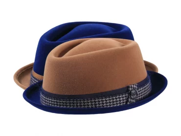 Filzhut Player Diamant Shape Velours 2-piece "Mohair"