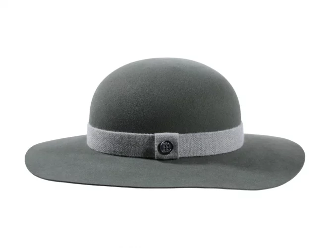 Damenhut Cloche Velours mit rundem Kopf – Bild 2