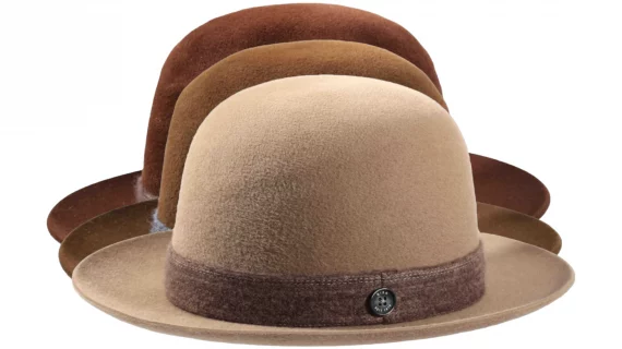 Fedora Velours „Folly Ribon“ Shapable – handgefertigt in der Schweiz