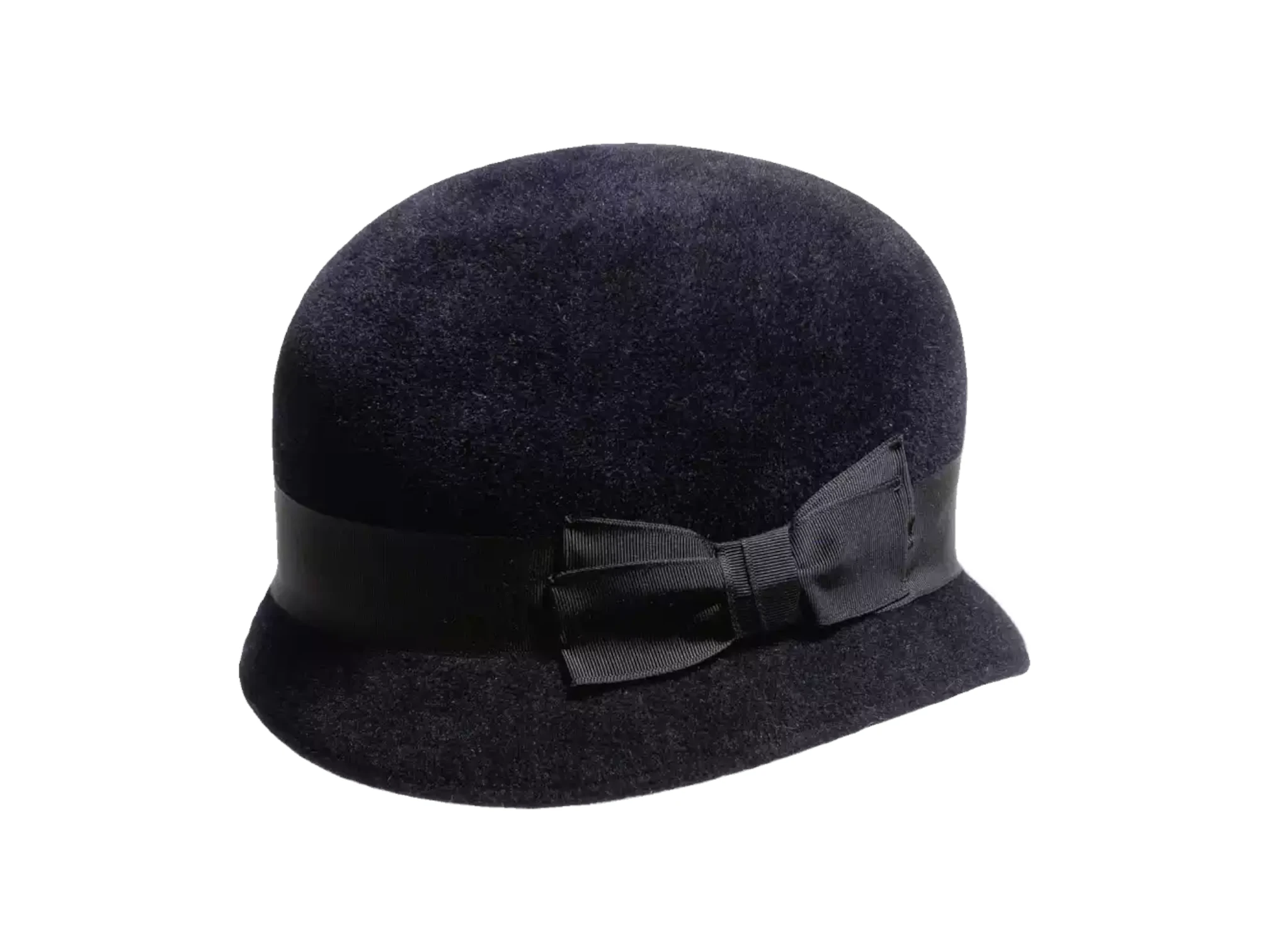 Damen Haarfilzhut Cloche – Bild 2