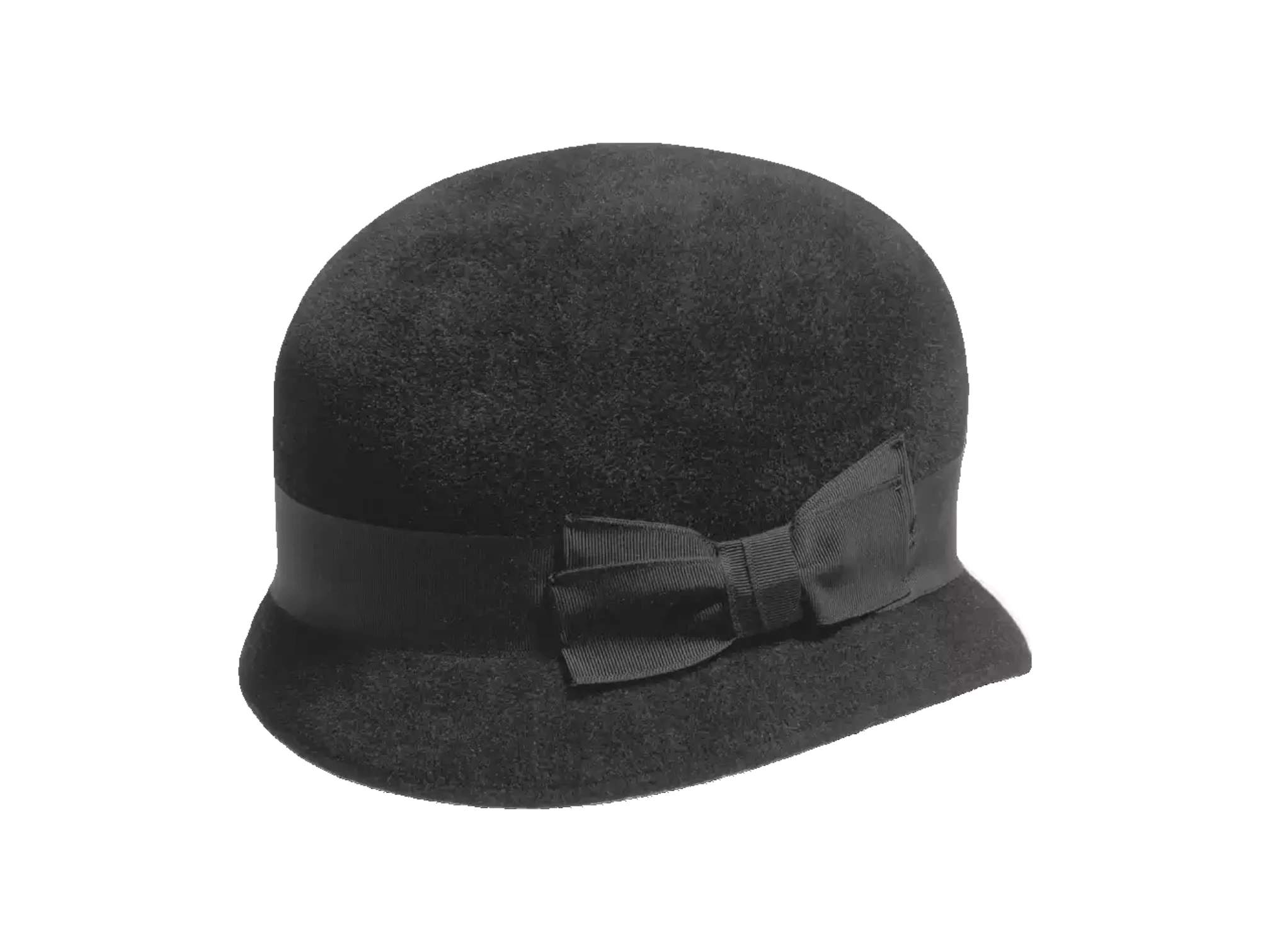 Damen Haarfilzhut Cloche – Bild 3