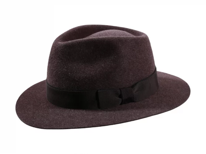 Haarfilzhut Fedora Traveler-Style "Winter Melange" – Bild 2
