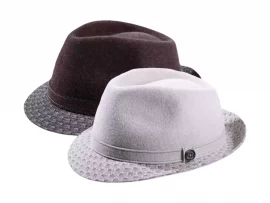 Filzhut Trilby "Peacock-Flair"