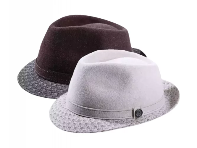 Filzhut Trilby "Peacock-Flair"