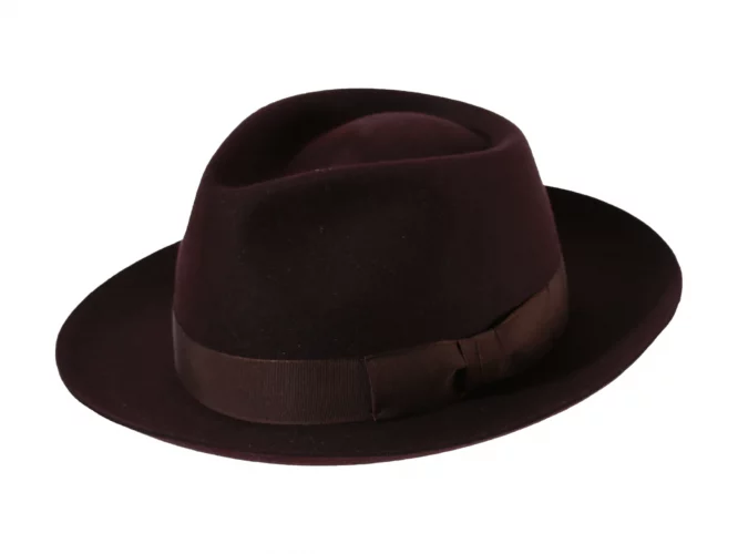 Haarfilzhut Fedora mit Klapprand wird zum Bogart – Bild 3