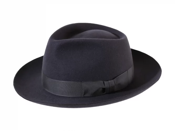 Haarfilzhut Fedora mit Klapprand wird zum Bogart – Bild 2
