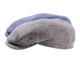 Schiebermütze Fischgrat