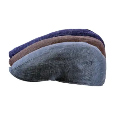 Schiebermütze Wolle/Seide/Leinen