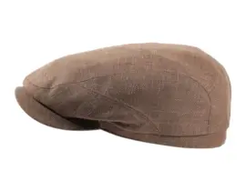 Schiebermütze Wolle in Nougat