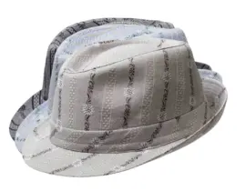 Sommerhut Edelweiss Trilby mit Edelweissmuster