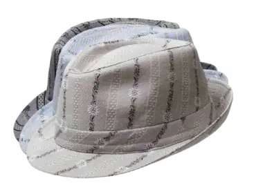 Sommerhut Edelweiss Trilby mit Edelweissmuster